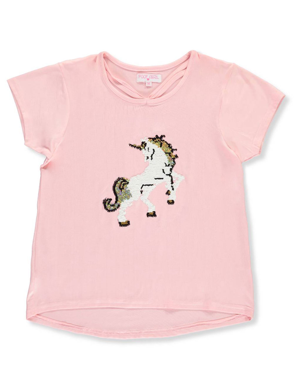 Poof Girl Girls/' Flip Sequin T-Shirt