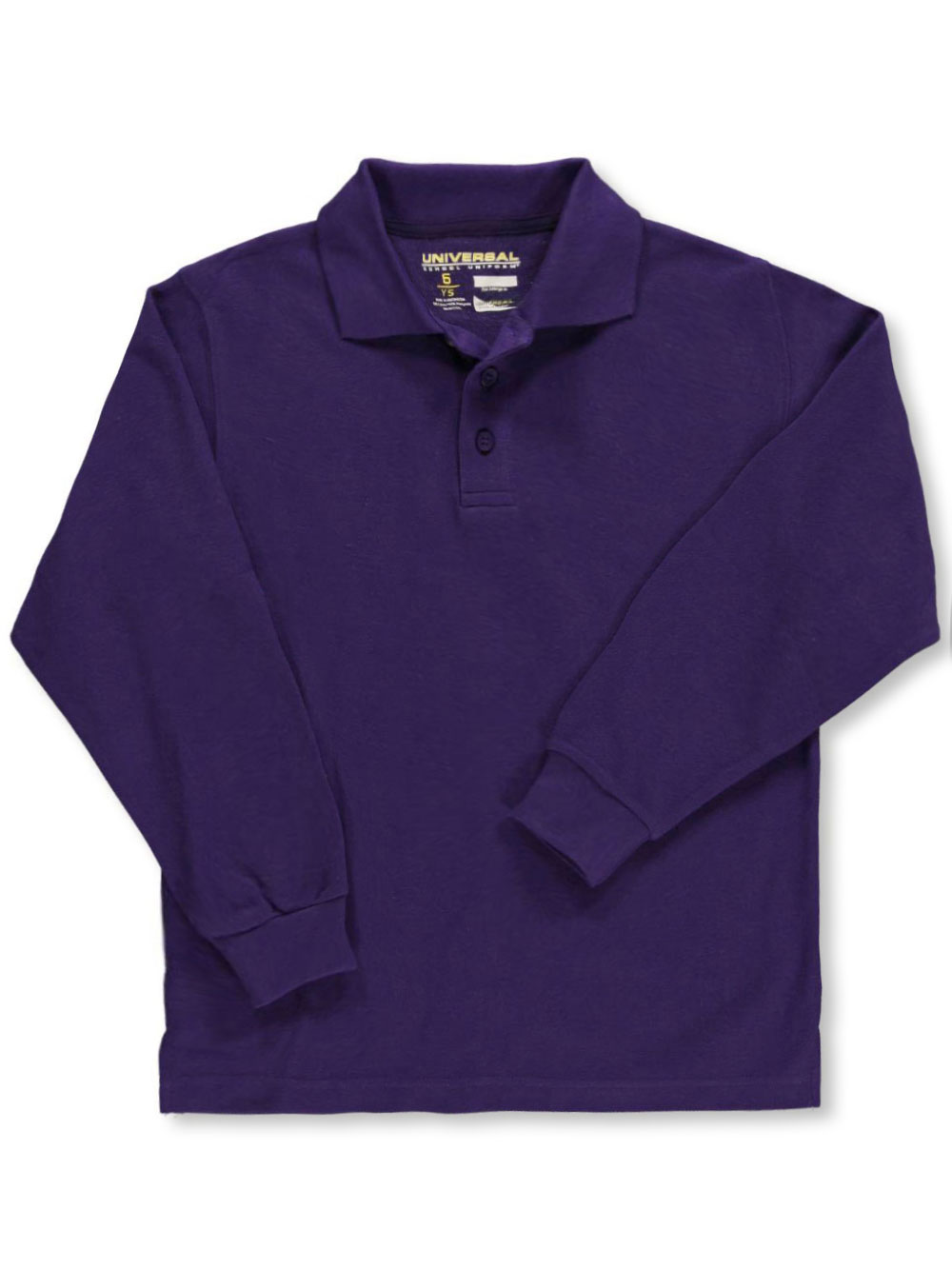 universal unisex l s pique polo sizes 4 7 ebay universal unisex l s pique polo sizes 4 7 ebay