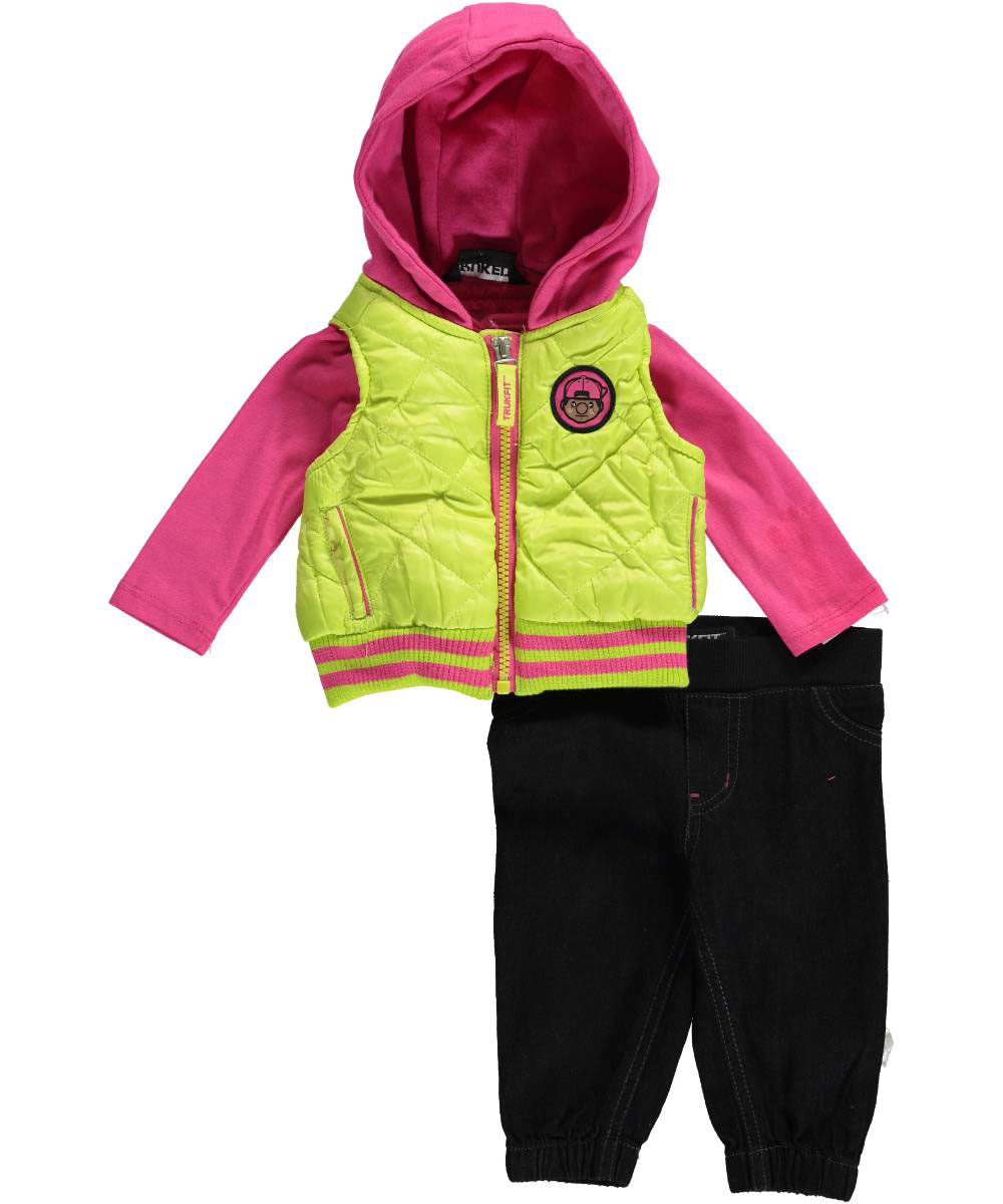 TrukfitBabyGirlsBoardUp3PieceOutfit