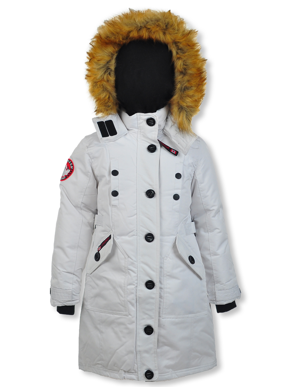 Canada Weather Gear Girls Insulated Parka 