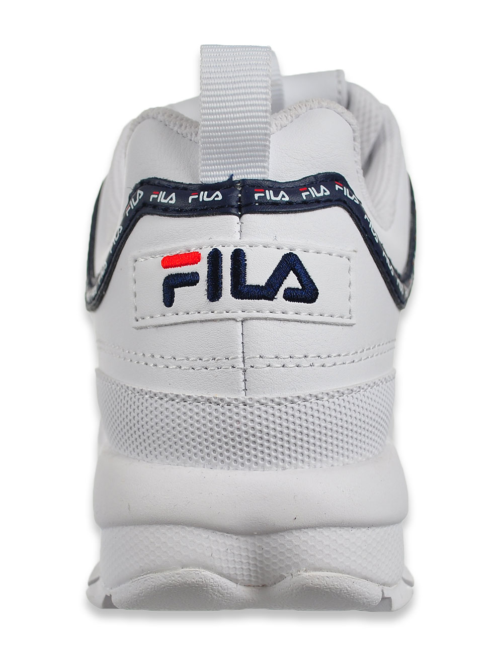 fila youth disruptor ii leather trainers