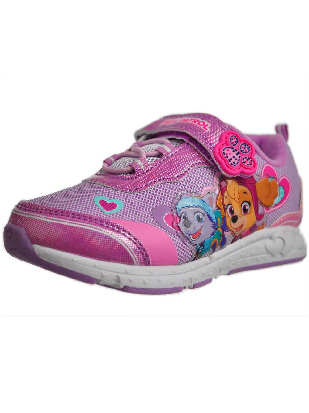 paw patrol light up shoes girl