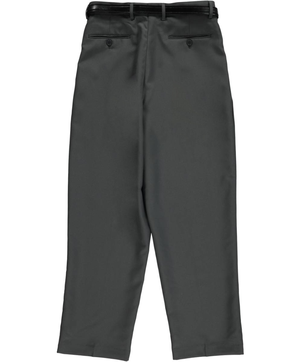Vittorino Big Boys' Husky Pleated Belted Dress Pants (Sizes 10H - 20H ...