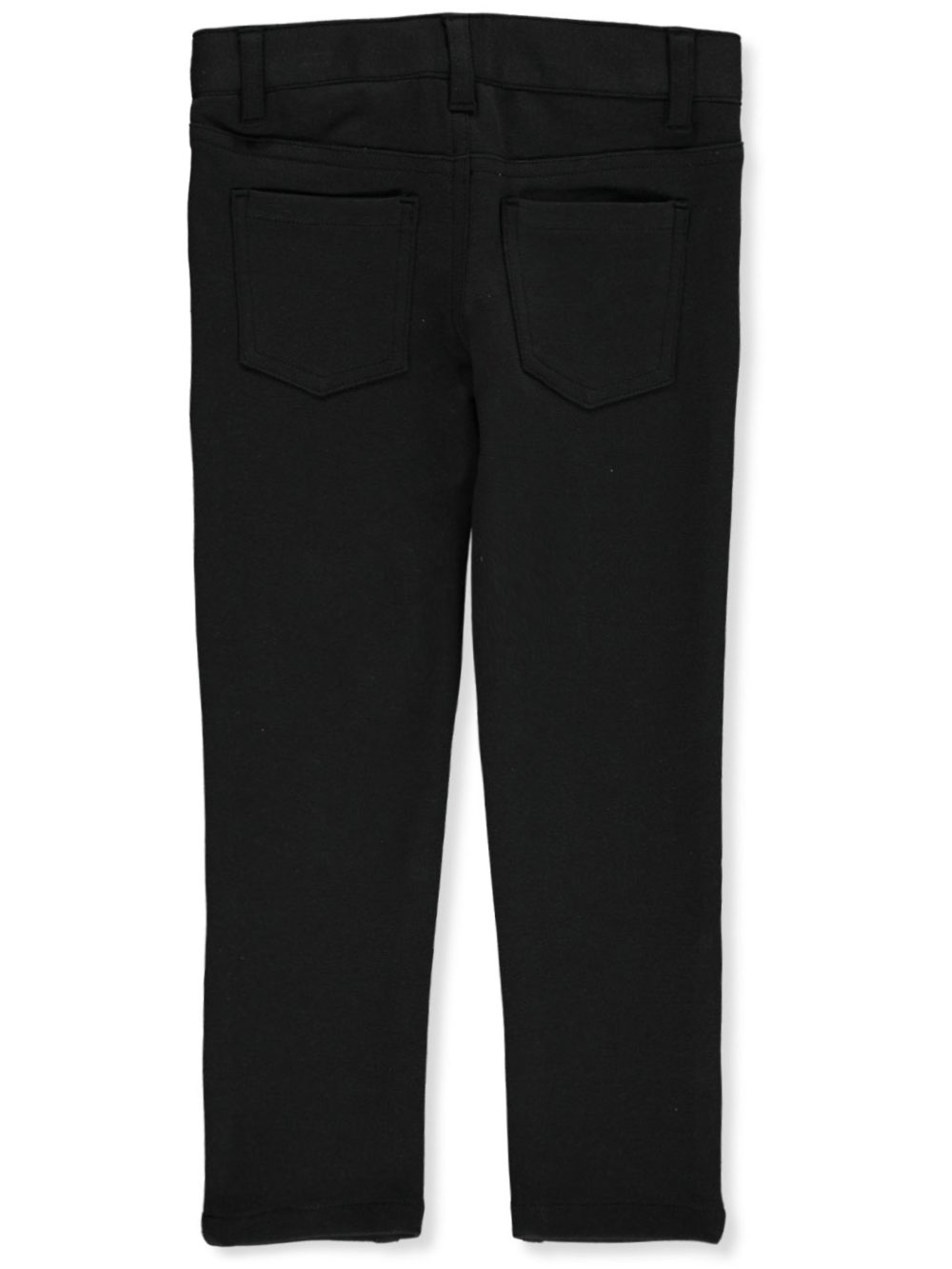 French Toast Girls' Big Stretch SKINNY 5 Pocket Knit Pant Black Size 5. ...