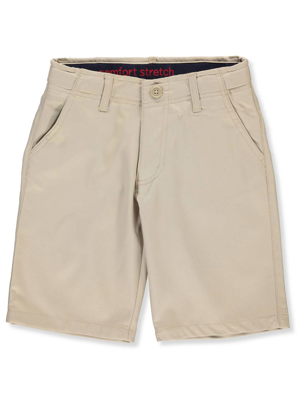 French Toast Boys' Big Flat Front Performance Stretch Short 